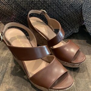 Franco Sarto wedge sandals size 7.5